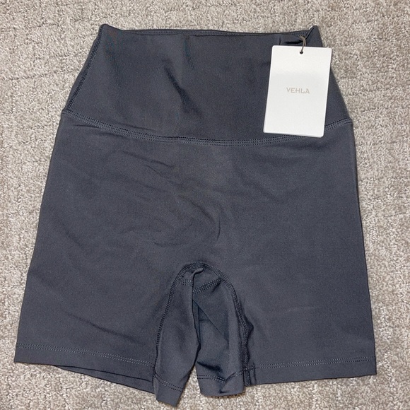 VEHLA Women's Charcoal Bike Shorts - Picture 1 of 3